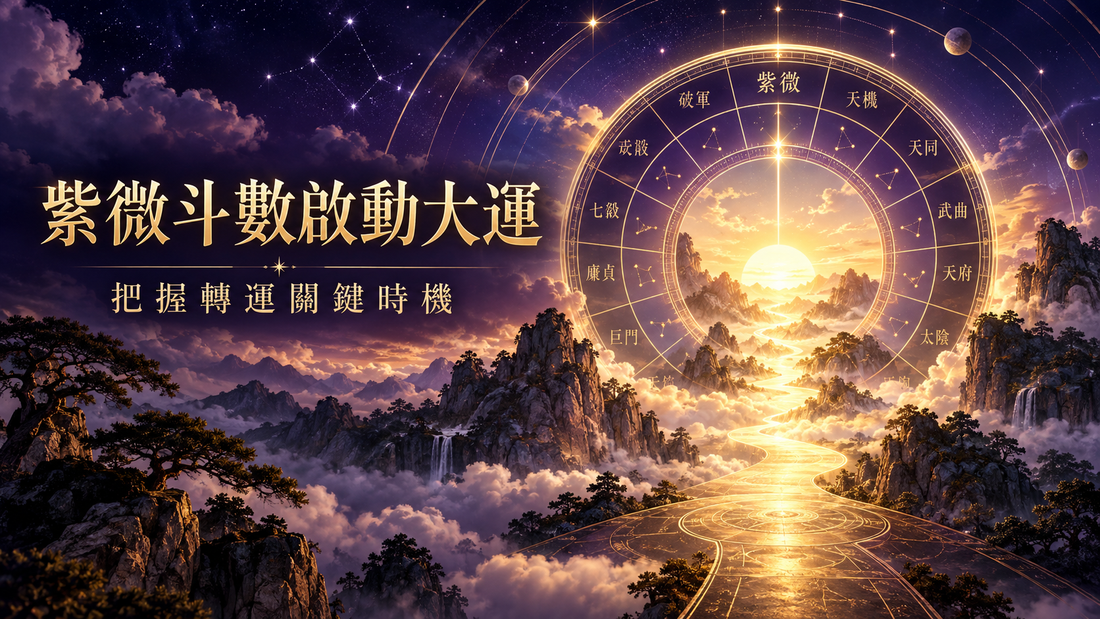 紫微斗數看大運｜光靠努力就能成功？教你啟動人生大運的關鍵